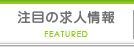 注目度の高い求人情報
